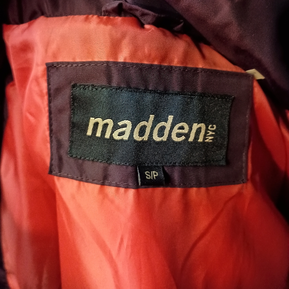 Madden‎ Girl Purple Puffer Coat With Fur Hood - Picture 11 of 11